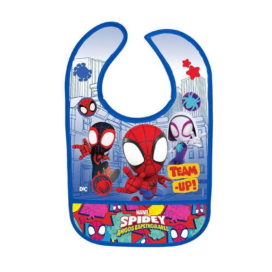 Imagem de Avental Baby Peva Spidey E Seus Amigos Espetaculares Dac