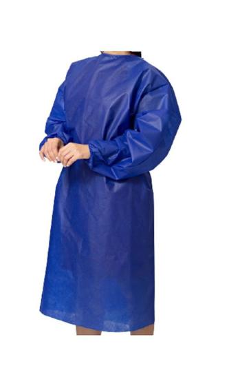 Avental Descartável Tnt 40g Manga Longa Azul - 30 Unidades Menor preço em Avental Descartável Tnt 40g Manga Longa Azul - 30 Unidades
