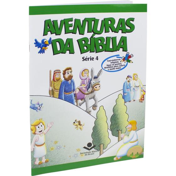 Imagem de Aventuras da Bíblia (Livro de Colorir + Atividades) - Série 4 - SBB