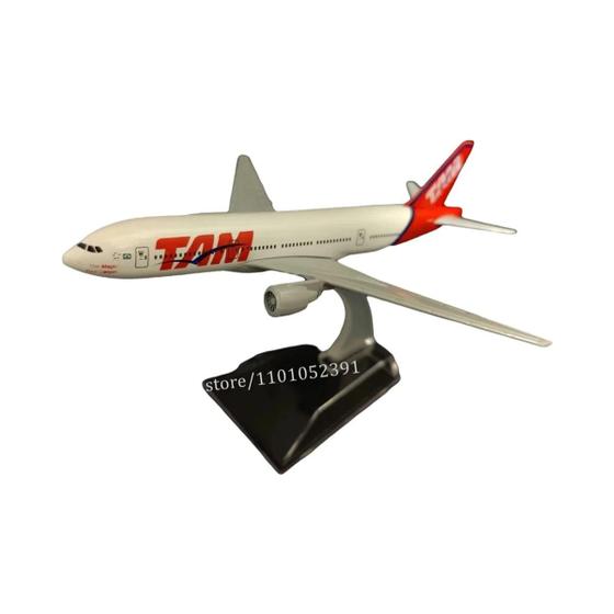 Imagem de Avião Brasil Gol Air B737 - Modelo de Metal em Miniatura (Escala 1:400)