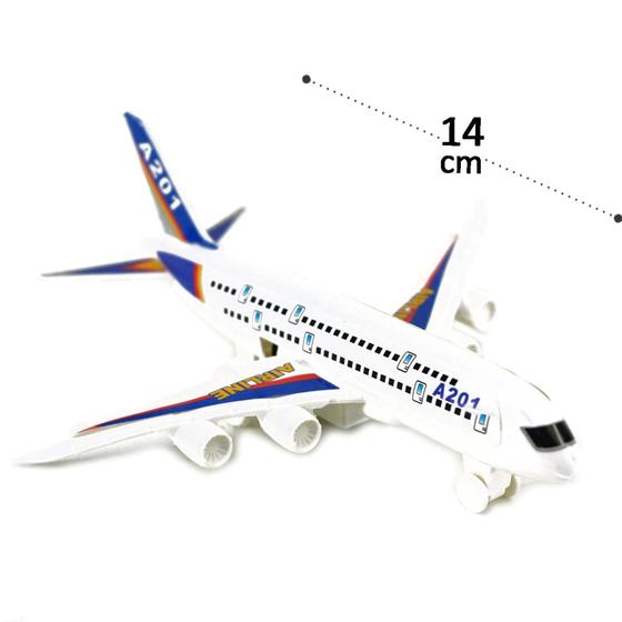 Imagem de Avião De Plástico Com Motor A Fricção