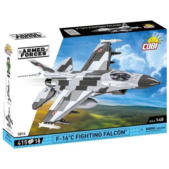 Imagem de Avião Militar Americano Polones F-16C Fighting Falcon Cobi