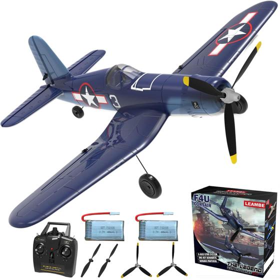 Imagem de Avião RC LEAMBE F4U Corsair 4 Canais - Pronto para Voar