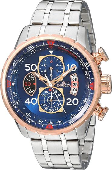 Imagem de Aviator Chrono Silver 48 mm