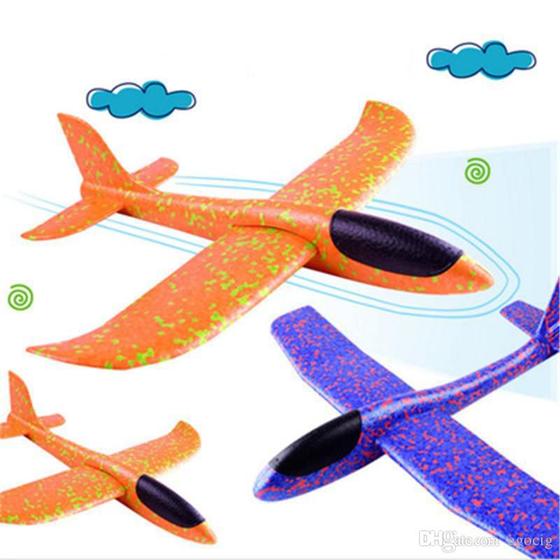 Imagem de Aviões de Espuma para Arremesso Avião de Brinquedo para Arremesso Aviao Brinquedos Infantis A