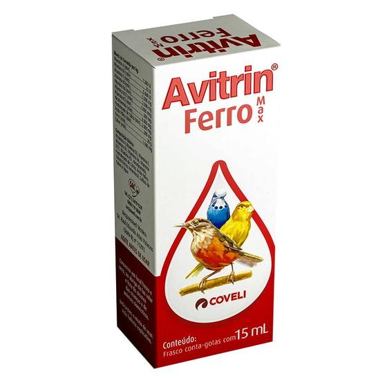 Imagem de Avitrin Suplemento Vitamínico Ferro Max - 15ml