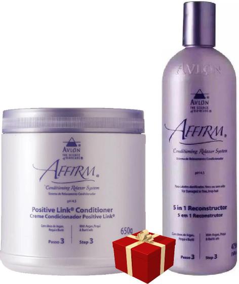 Imagem de Avlon Affirm Kit Condicionador Reconstrutor 650g