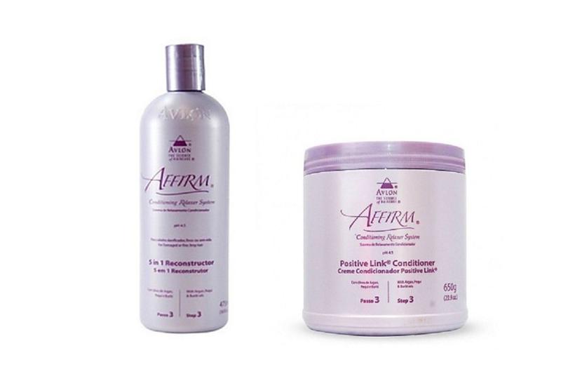 Imagem de Avlon Affirm Positive Link Condicionador 650g + Avlon Affirm 5 In 1 Reconstrutor 475ml
