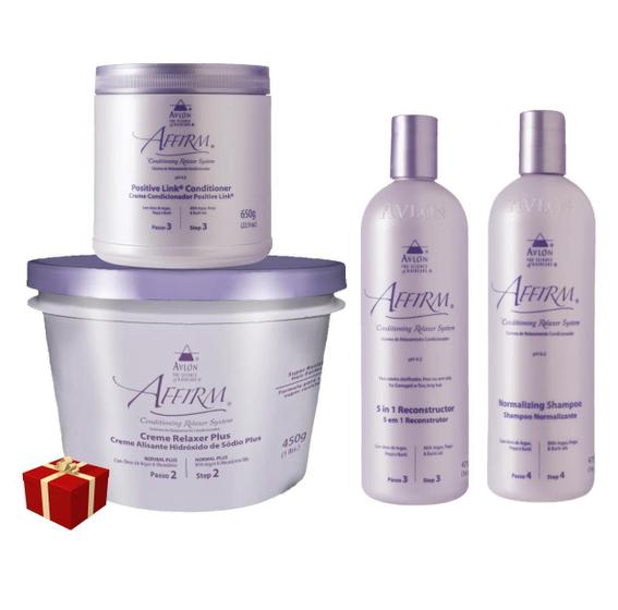 Imagem de Avlon Affirm Sódio Normal Plus 450G+Positive+Sh E 5In1 475Ml