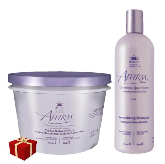 Imagem de Avlon Affirm Sódio Normal Plus 450G+Shampo Normalizing 475Ml