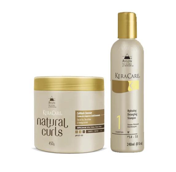 Imagem de Avlon Keracare Natural Curls Cowash+ Shampoo Detangling 240G