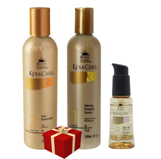 Imagem de Avlon Keracare Shampoo Detangling+ Super Reconstrutor +Oleo