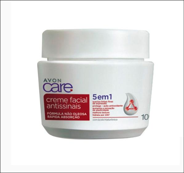 Imagem de Avon Care Creme Facial Antissinais 5 em 1 de 100g