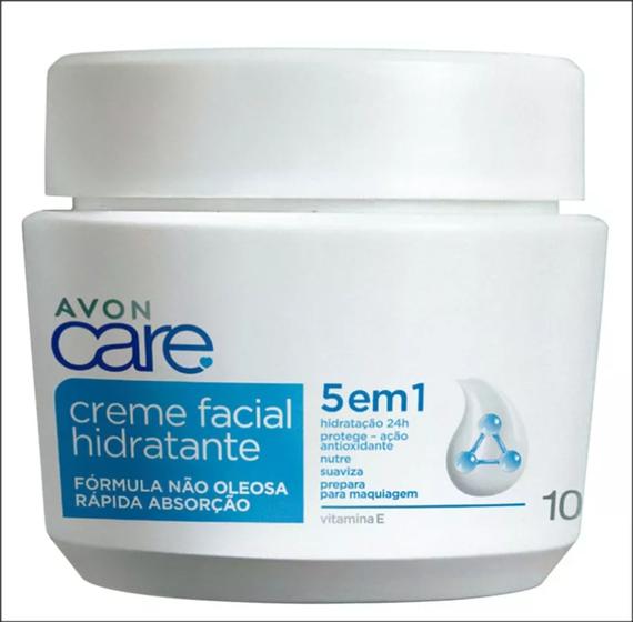 Imagem de Avon Care Creme Facial Hidratante 5 em 1 com 100g