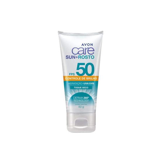 Imagem de Avon Care Sun+Rosto Protetor Solar FPS50 controle brilho 40g