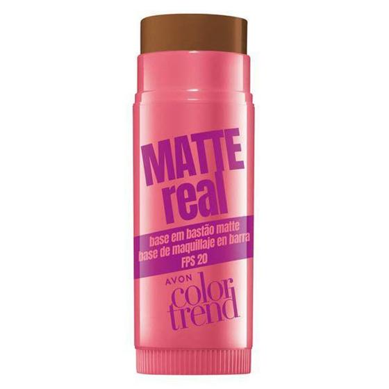 Avon - Matte Real Base Em Bastão Matte FPS 20 510 N