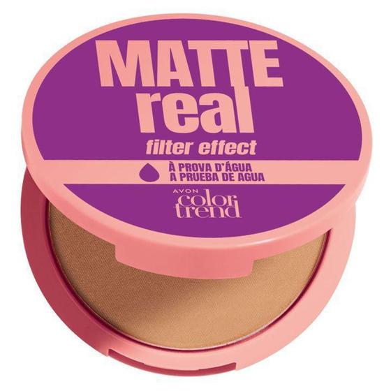 Imagem de Avon - Matte Real Pó Compacto Facial à Prova D'Água 232N