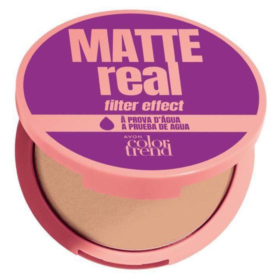 Imagem de Avon - Matte Real Pó Compacto Facial à Prova D'Água 312F