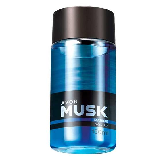 Imagem de AVON MUSK MARINE DESODORANTE COLONIA BODY SPLASH 150ml