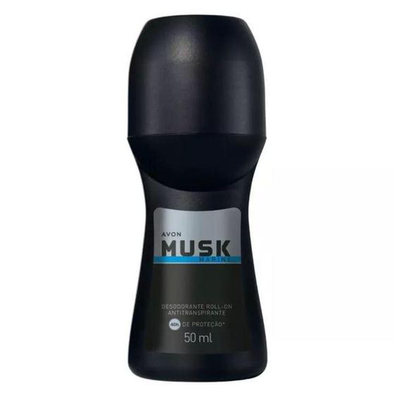 Avon - Musk Marine Desodorante Roll-On 50ml Imagem de Avon - Musk Marine Desodorante Roll-On 50ml