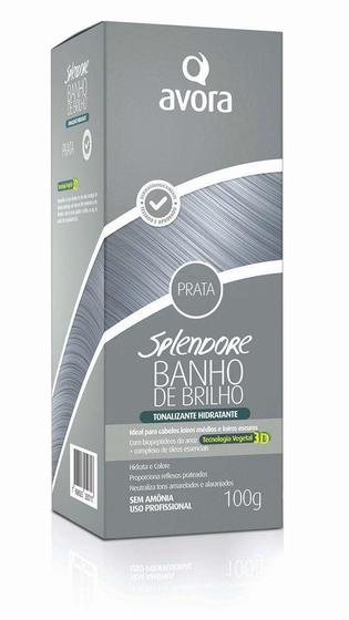 Imagem de Avora Splendore Banho De Brilho Tonalizante Prata - 100G