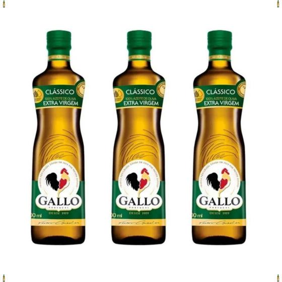 Azeite Extra Virgem Gallo 500ml - Kit 03 Uni - Black Friday é boa?