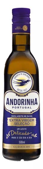 Imagem de Azeite Oliva Extra Virgem Seleção Andorinha Vidro 500ml