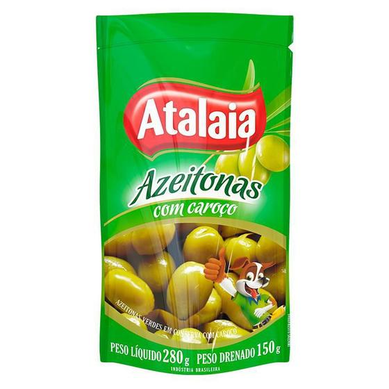 Imagem de Azeitona Atalaia com Caroço sache 150g cx24uni