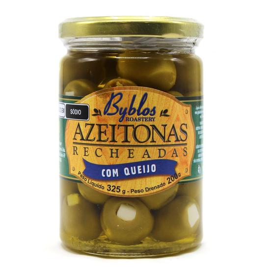 Imagem de Azeitonas Recheadas Com Queijo Byblos 325g