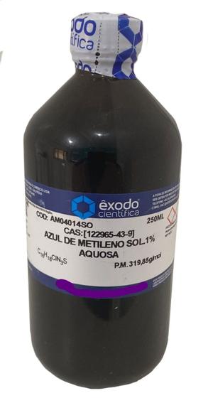 Imagem de Azul de Metileno 1% solução Aquosa - 250ml