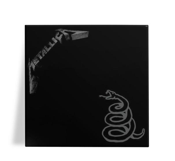 Imagem de Azulejo Decorativo Metallica The Black Album 15x15