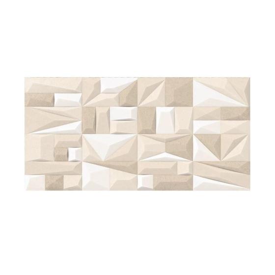 Imagem de Azulejo Fiorano Menfi Beige Plus Ret. - 38x75 a
