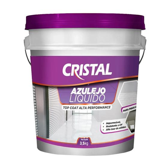 Imagem de Azulejo Liquido Cristal 3,5KG Brilhante Branco