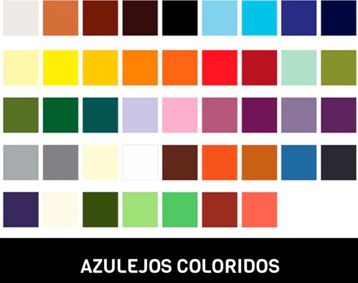 Azulejos Coloridos para Mosaico kit com 10 peças -Cecrisa 3mm Menor preço em Azulejos Coloridos para Mosaico kit com 10 peças -Cecrisa 3mm
