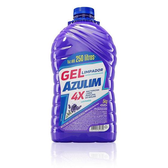 Imagem de Azulim limpador gel lavanda 5lt