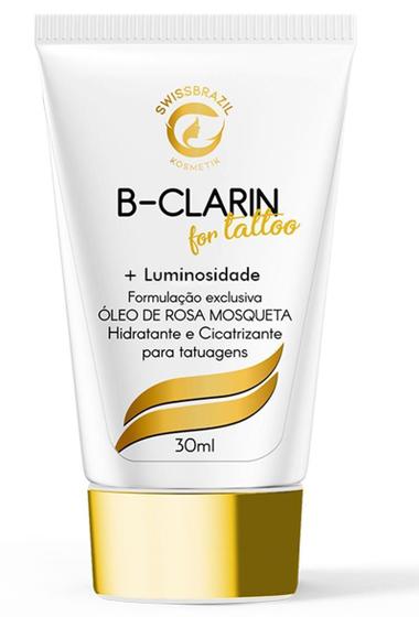 Imagem de B-Clarin For Tattoo Cicatriza Proteção Para Tatuagens 30Ml