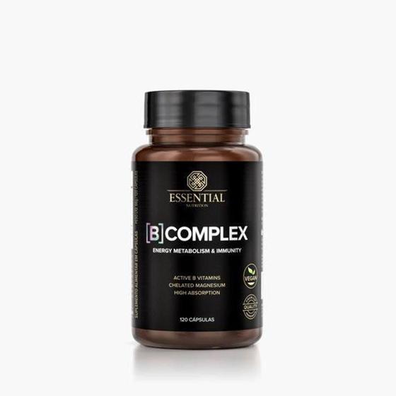 Imagem de B complex 120 caps essential - ESSENTIAL NUTRITION