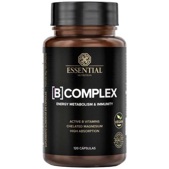 Imagem de B Complex com 120 cápsulas Complexo B Essential Nutrition