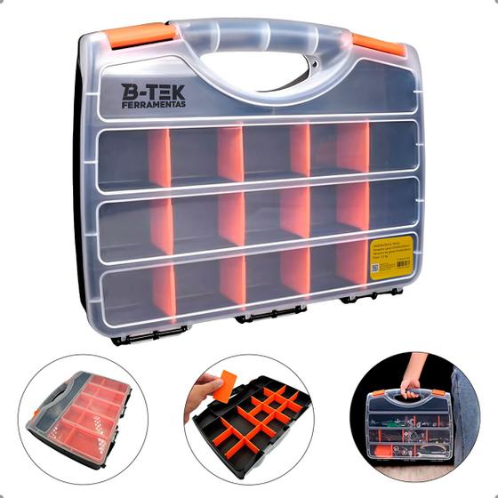 Imagem de B-TEK - Maleta Organizadora Multiuso De Parafusos Buchas Bits
