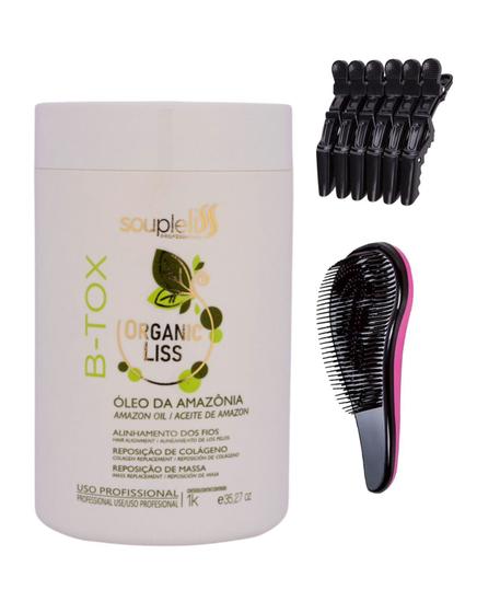 Imagem de B-tox Organic Liss 01 KG - 0% FORML - Soupleliss Professional