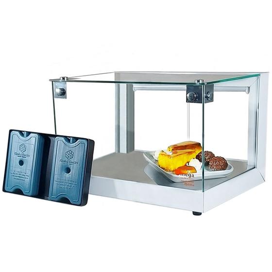 Imagem de B-VF47 - Vitrine fria Beta 47cm  Branca - Com 8 Gelo-X - Bivolt - Omega