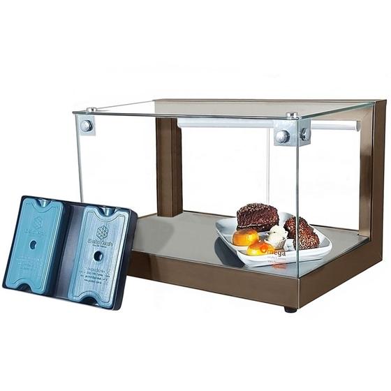 Imagem de B-VF47 - Vitrine fria Beta 47cm Café - Com 8 Gelo-X - Bivolt - Omega