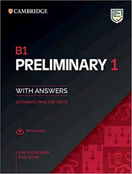 Imagem de B1 preliminary 1 for the revised 2020 exam - sb with answers with audio authentic practice tests - CAMBRIDGE UNIVERSITY
