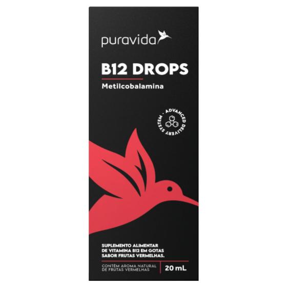 Imagem de B12 Drops 20ml Gotas Pura Vida