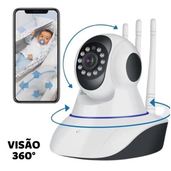 Babá Eletrônica Câmera Sem Fio Visão Noturna com Áudio App YOUSEE Menor preço em Babá Eletrônica Câmera Sem Fio Visão Noturna com Áudio App YOUSEE