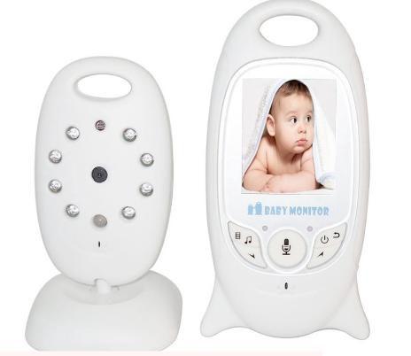 Imagem de Babá Eletronica Câmera Sem Fio Visão Noturna Monitor Bebê 