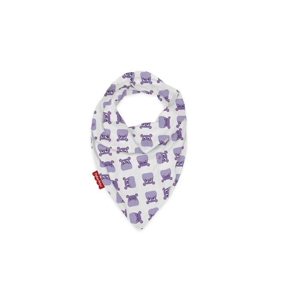 Imagem de Babador Bandana Enxoval De Bebe Fisher Price Hipopótamo - Fisher-Price