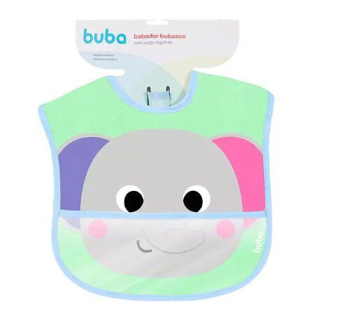 Imagem de Babador com bolso bubazoo elefante  17077 - buba 