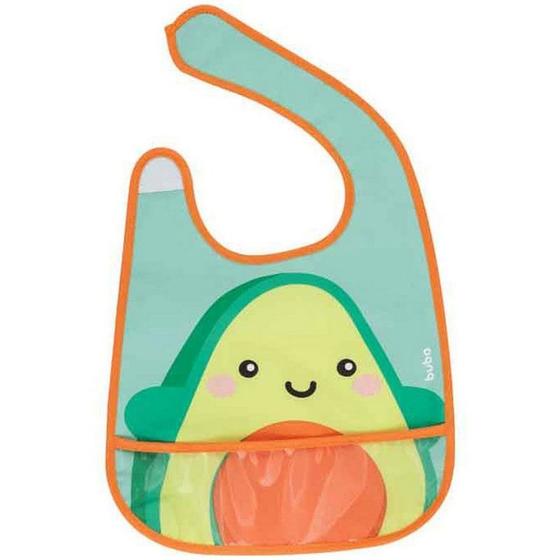 Imagem de Babador Com Bolso Frutti Abacate 12091 buba