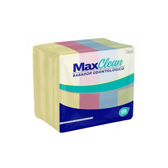 Imagem de Babador Descartavel Misto com 100 UN - Maxclean